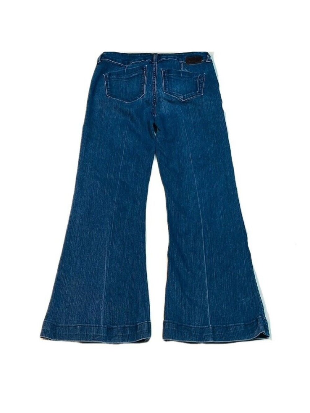 Fragile Blue Jeans Womens Wide Leg Denim Pants Size 27/4 - Picture 9 of 9